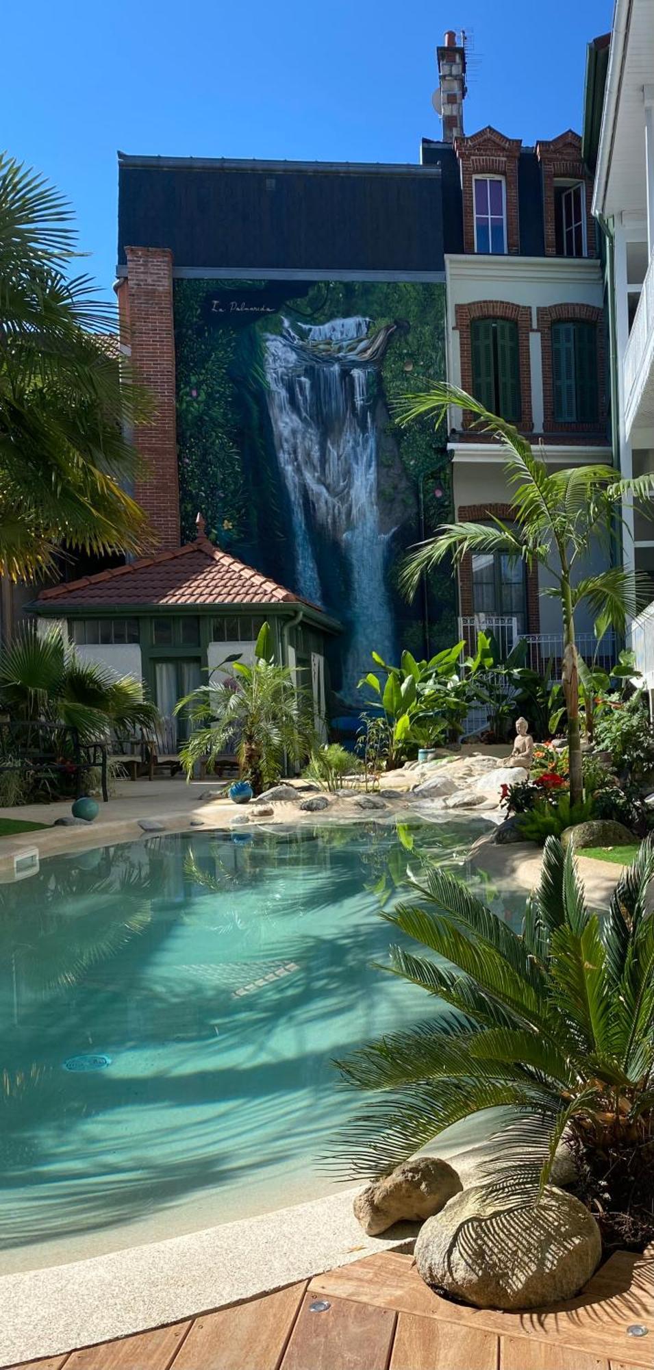 Appt Ambiance Boheme 2 Ch Piscine Lagon Lägenhet Tarbes Exteriör bild